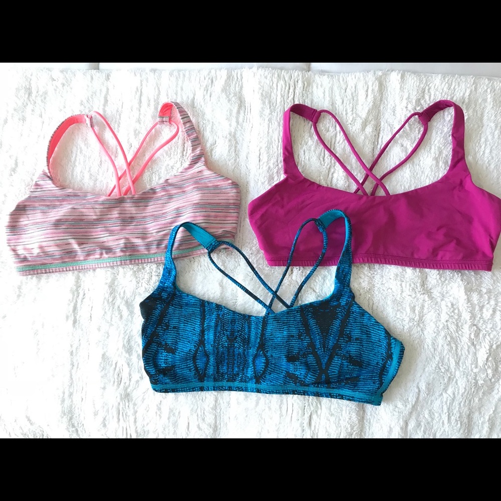Lululemon Free To Be set of 3 Great Condition Sz10